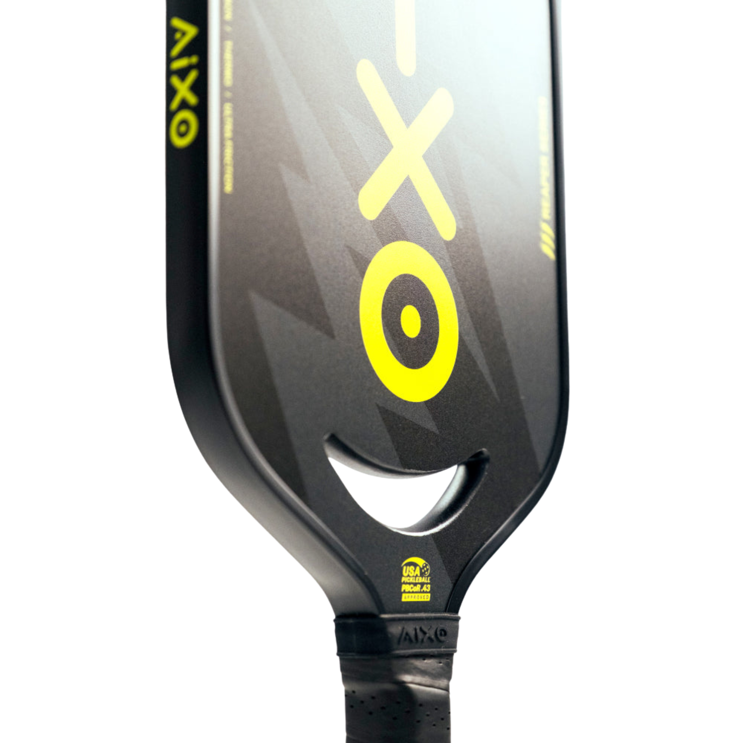 Aixo P14C Reaper Series Insane Bolt 18k Raw Carbon Pickleball Paddle - Roesports