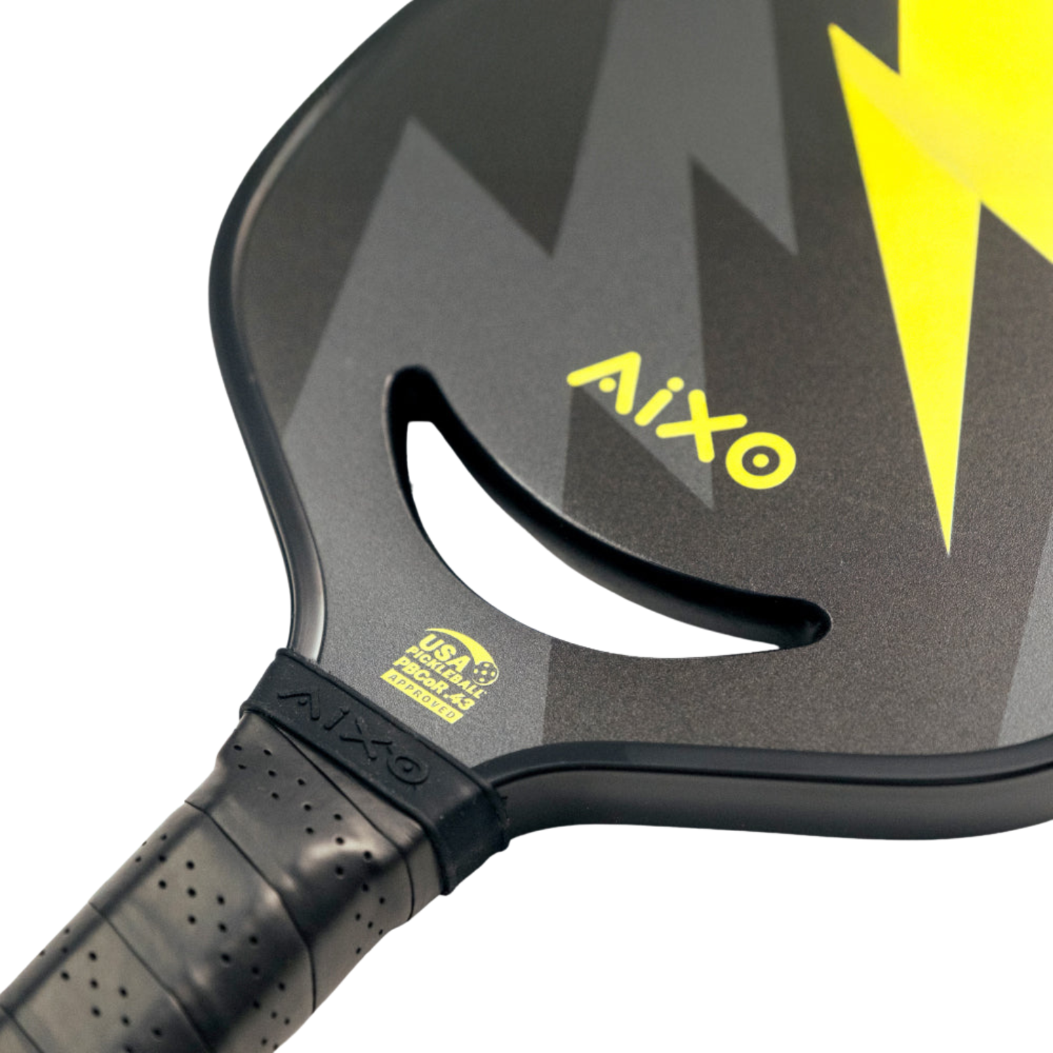 Aixo P14C Reaper Series Insane Bolt 18k Raw Carbon Pickleball Paddle - Roesports