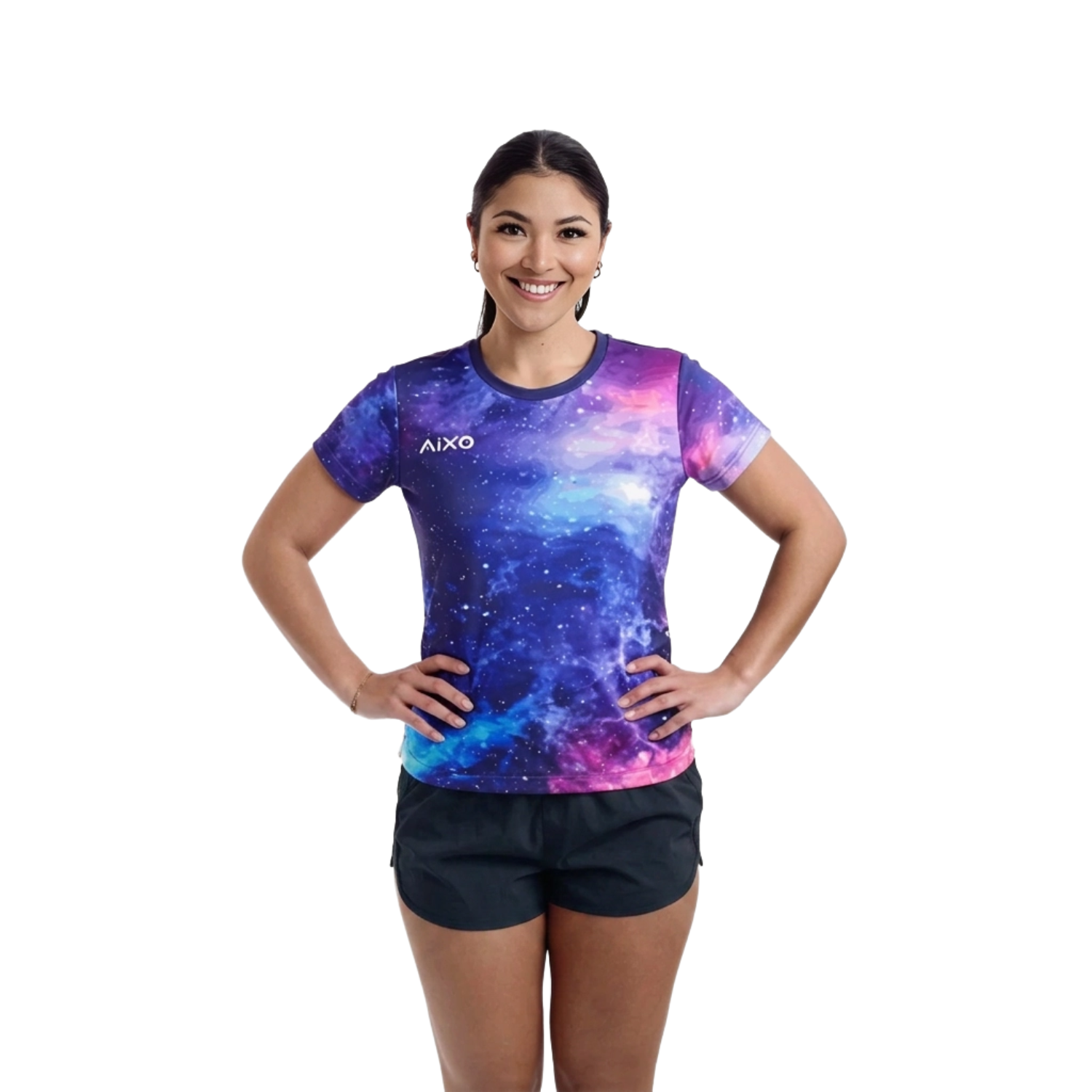 Aixo Spaceballs Womens T-Shirt - Purple - Roesports