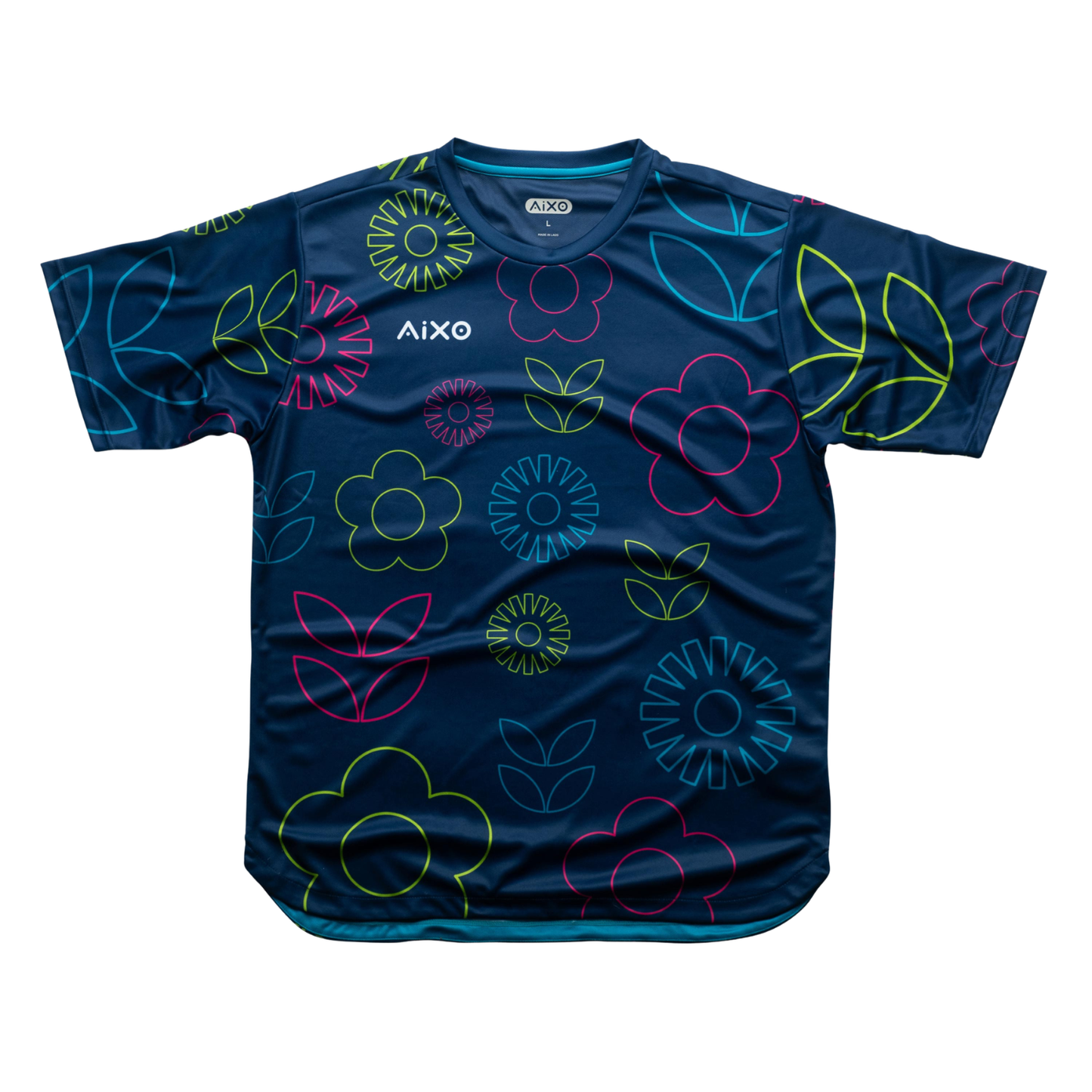 Aixo Spring Mens T Shirt Navy - Roesports