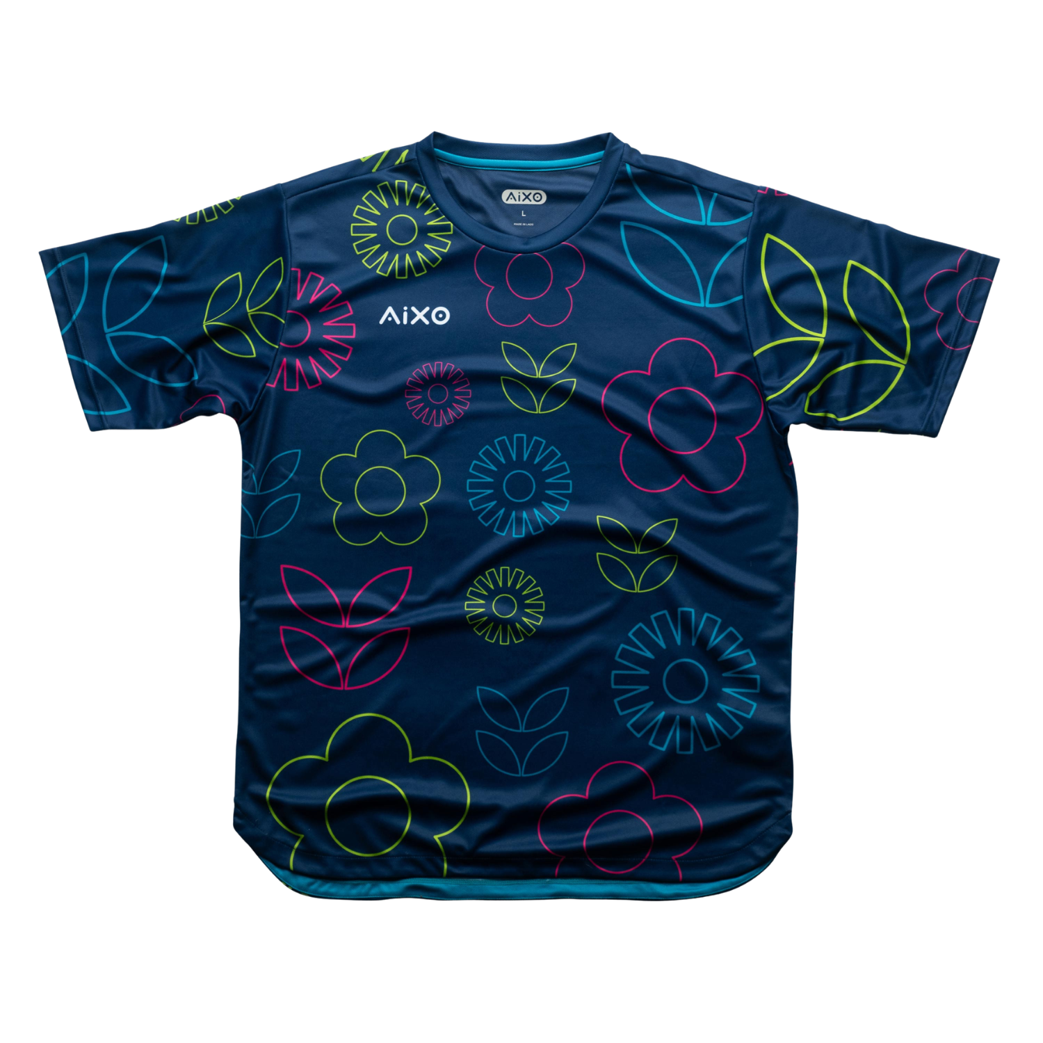 Aixo Spring Mens T Shirt Navy - Roesports