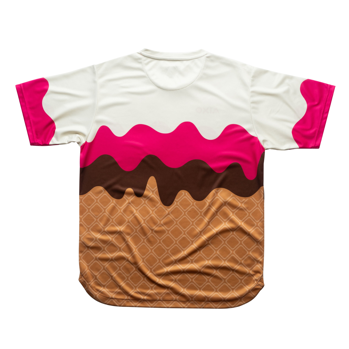 Aixo Sundae Mens T Shirt Vanilla Raspberry Chocolate - Roesports