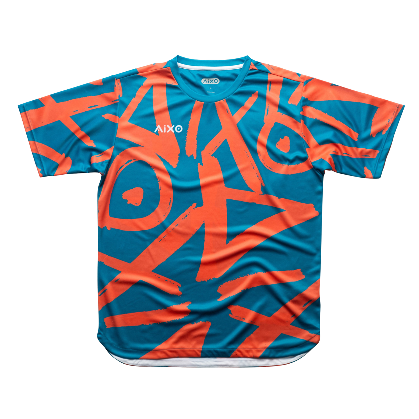 Aixo Tagged Mens T Shirt Lime - Roesports