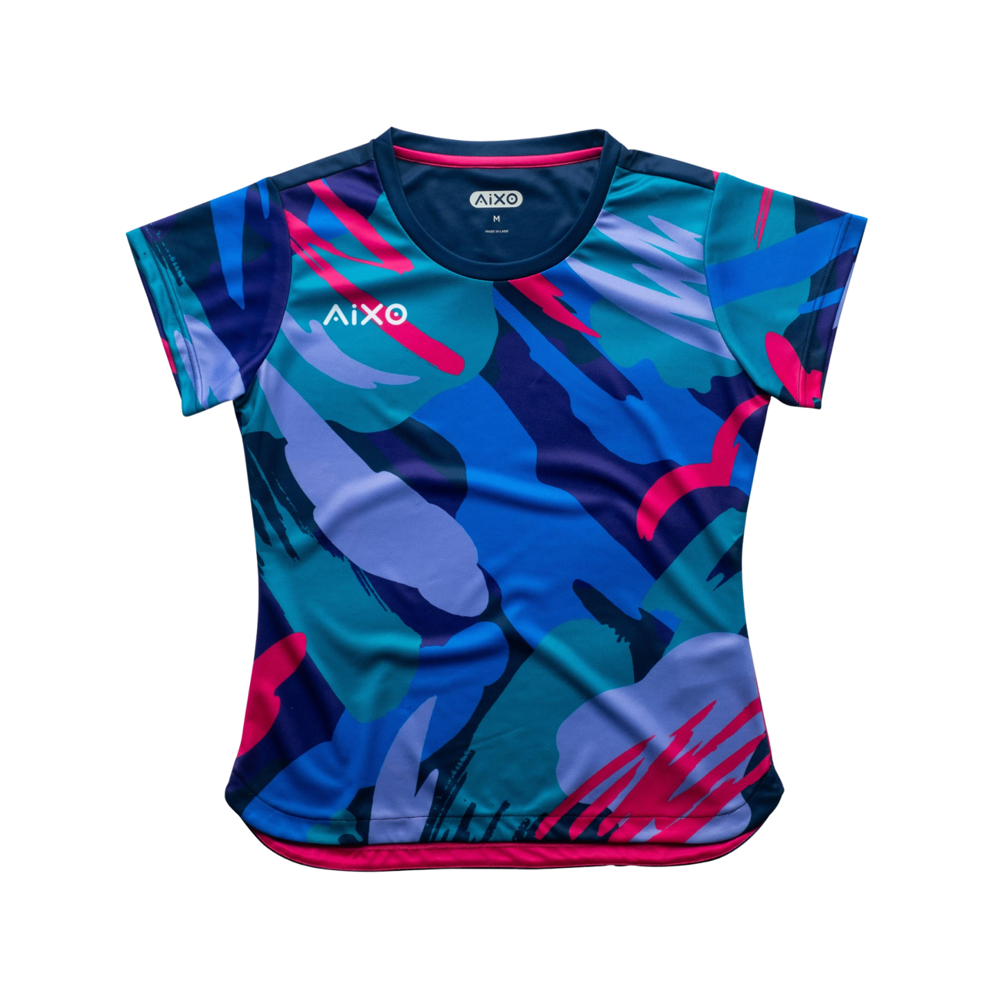 Aixo Abstract T-Shirt Womens (Multicolour) - Roesports