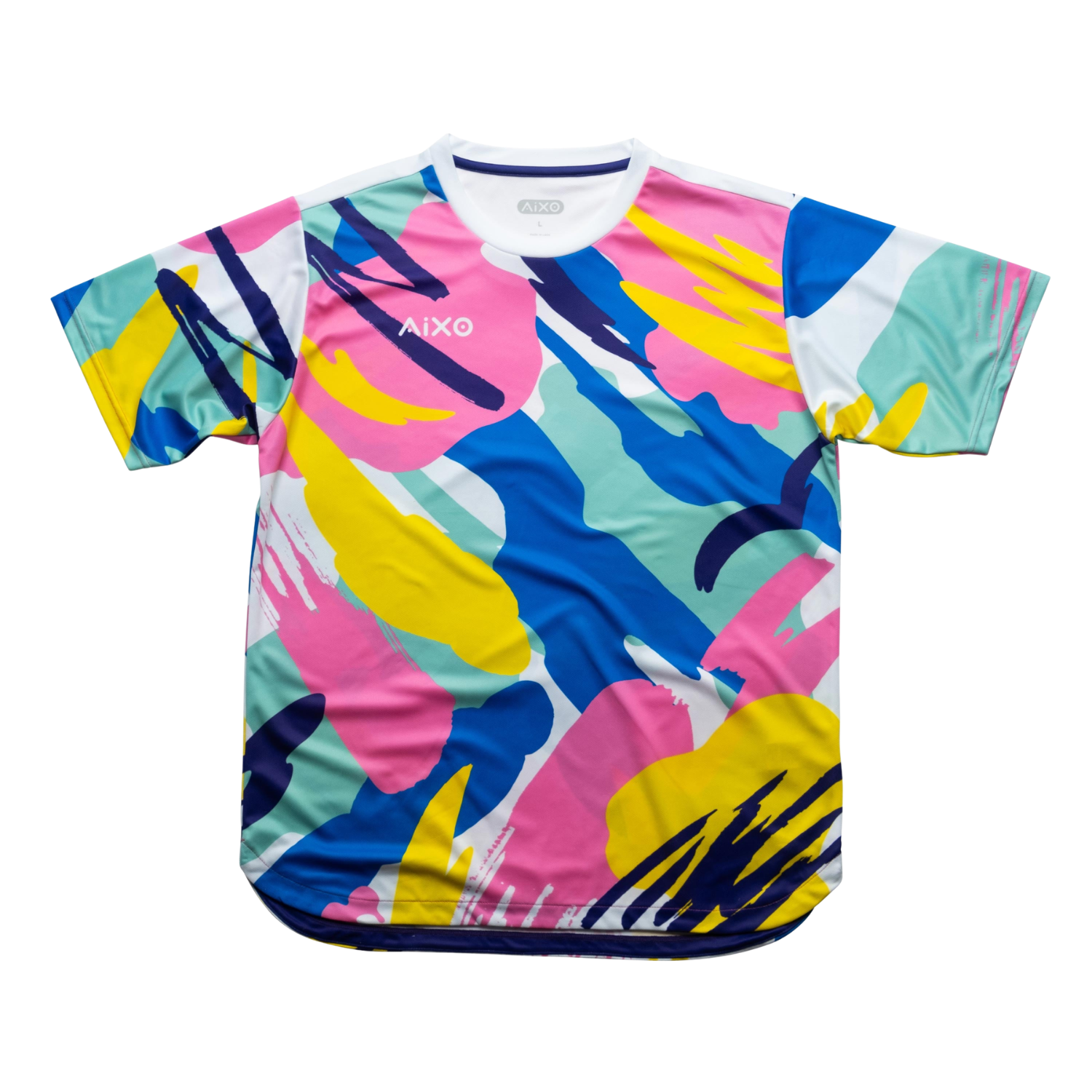 Aixo Abstract T-Shirt Mens (Multicolour) - Roesports