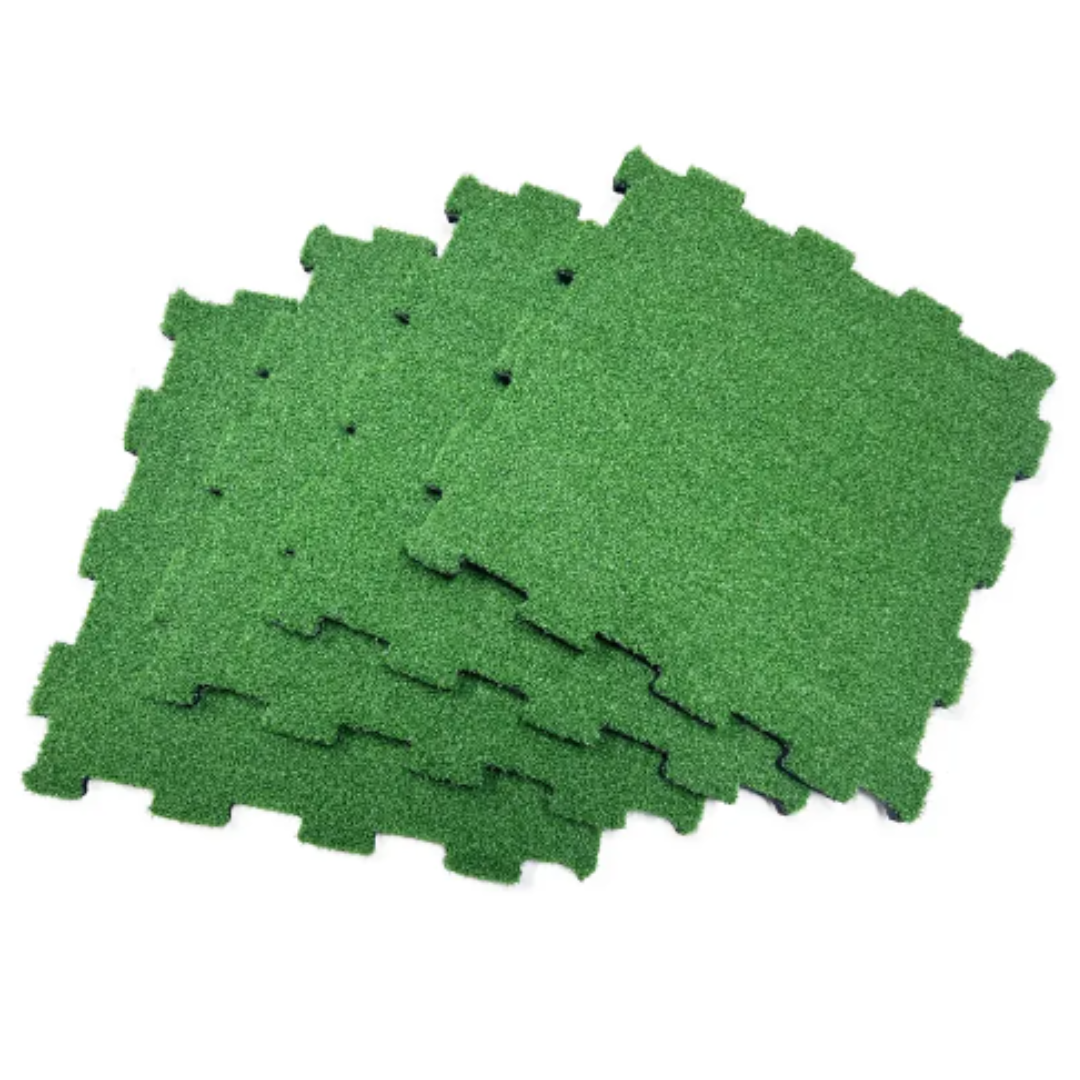 Turf Puzzle Tiles - Interlocking Grass Mats for Easy Outdoor Transformation - roesports