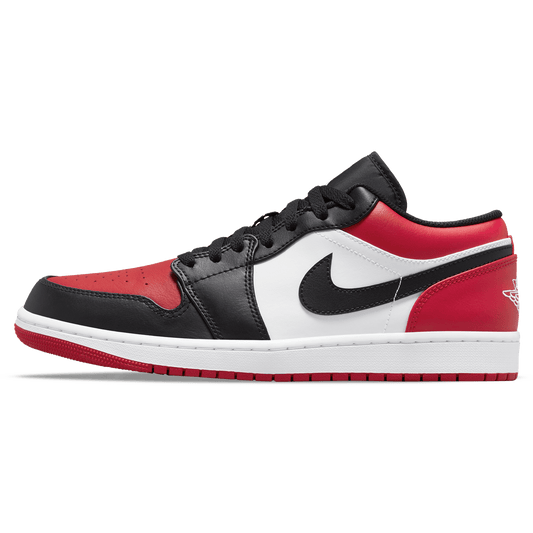Air Jordan 1 Low 'Bred Toe' - Roesports