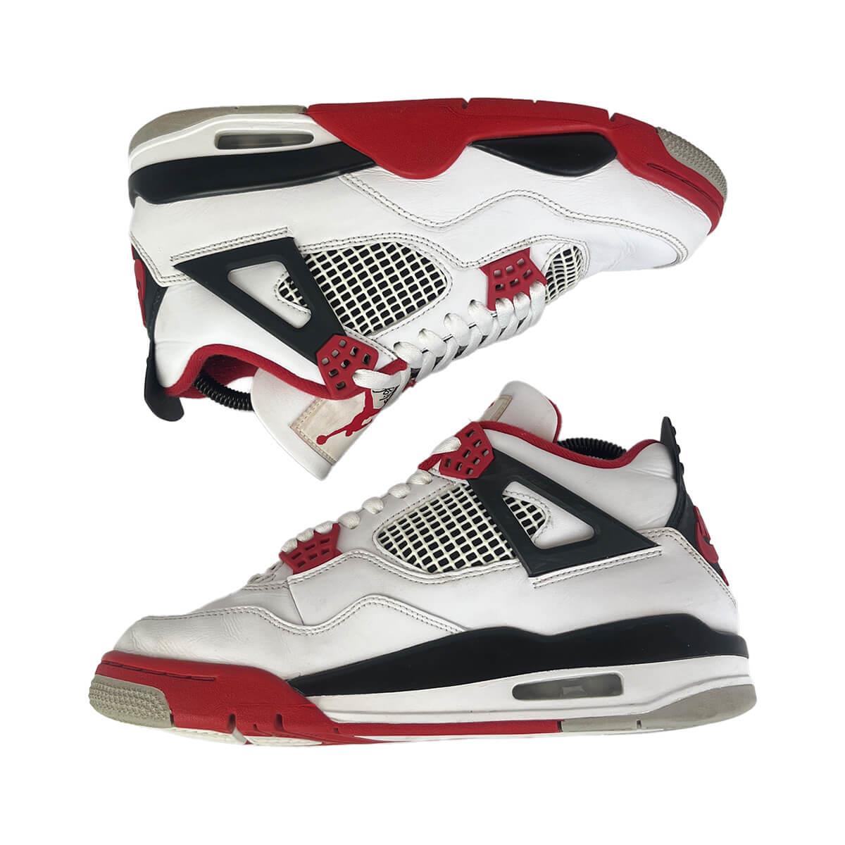 Jordan 4 Retro 'Fire Red (2020)' (No Box) UK6.5 roesports