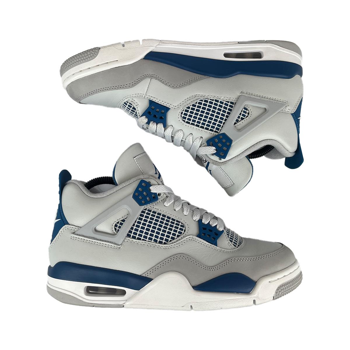 Jordan 4 Retro 'Military Blue (2024)' UK6.5 roesports