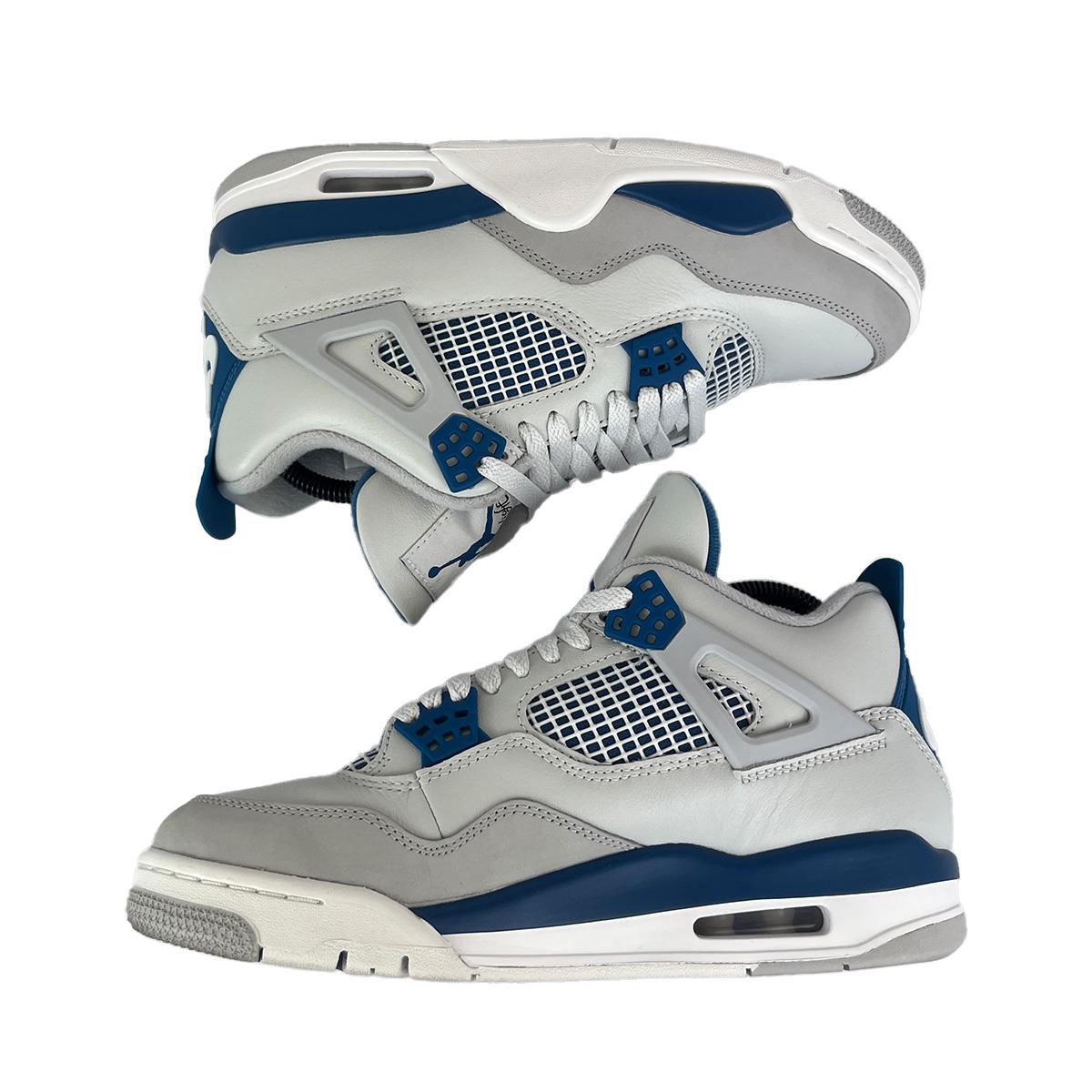 Jordan 4 Retro 'Military Blue (2024)' UK6.5 roesports