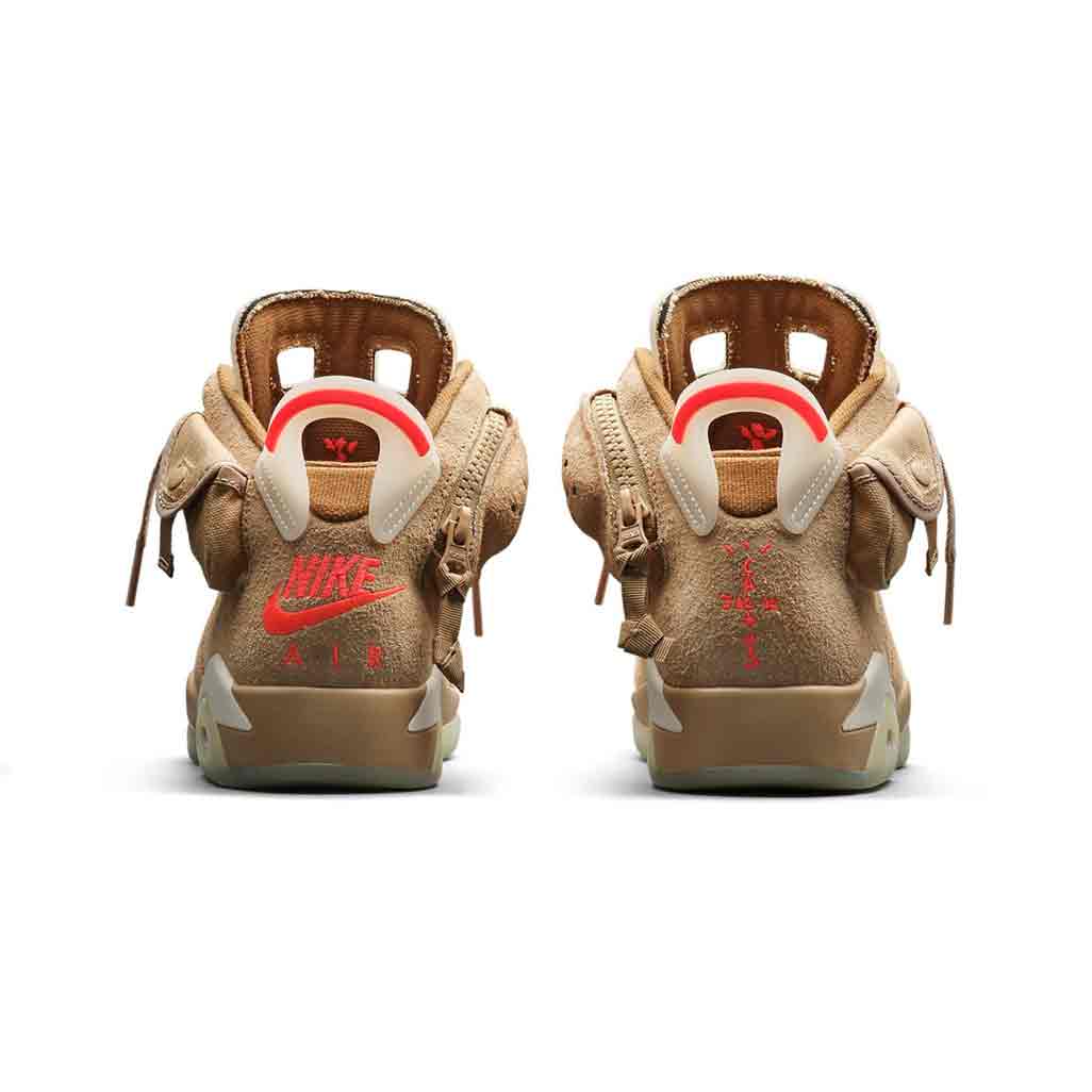 Air Jordan 6 Retro Travis Scott British Khaki roesports