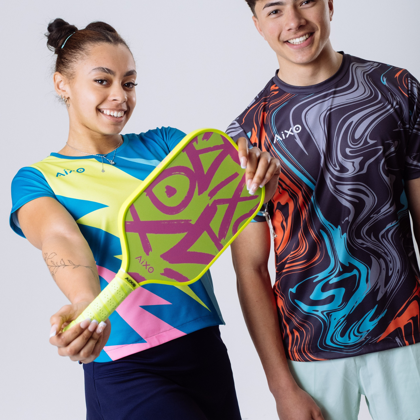 Aixo CP03 Ghost Series Neotag T700 Carbon Pickleball Paddle - Roesports