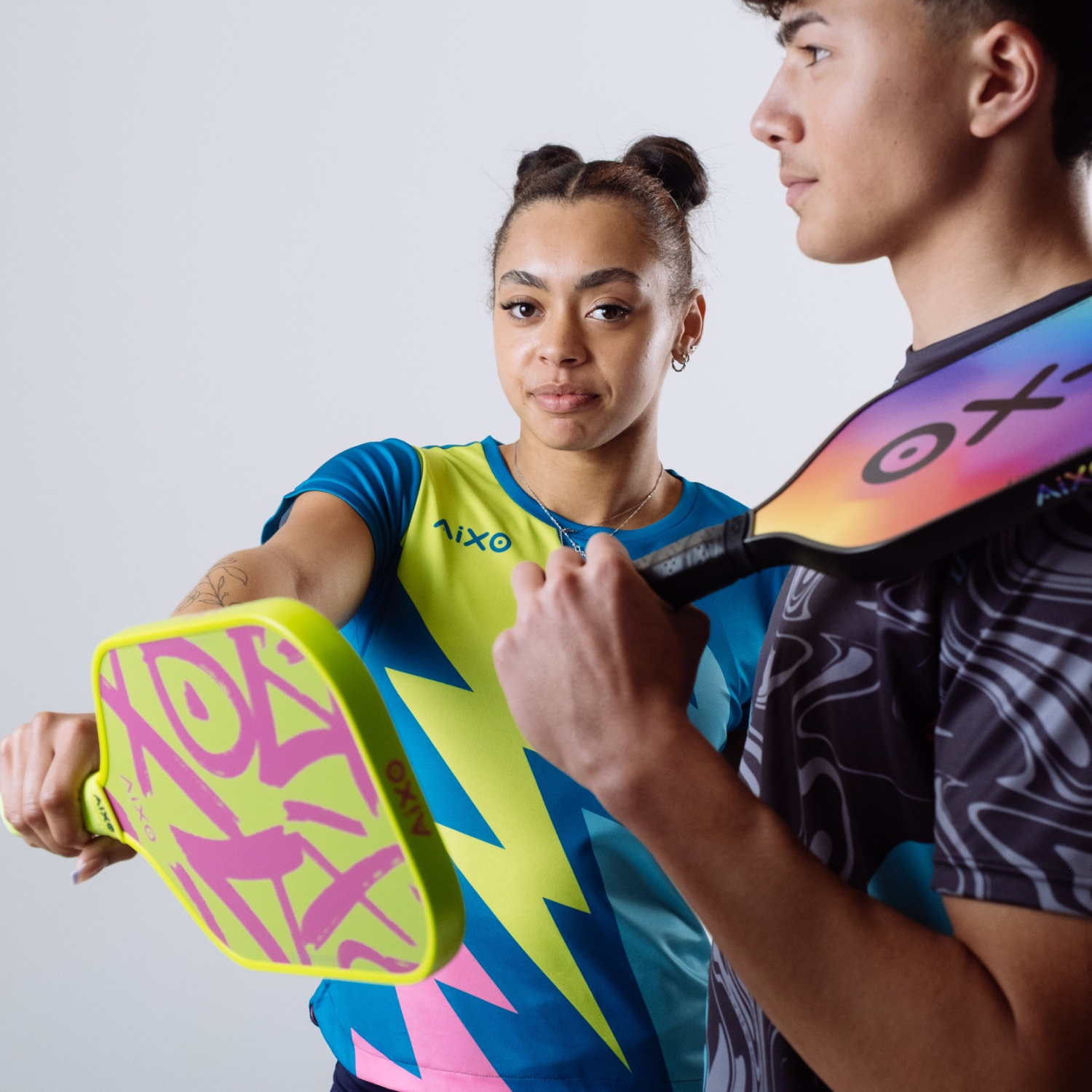 Aixo CP03 Ghost Series Neotag T700 Carbon Pickleball Paddle - Roesports