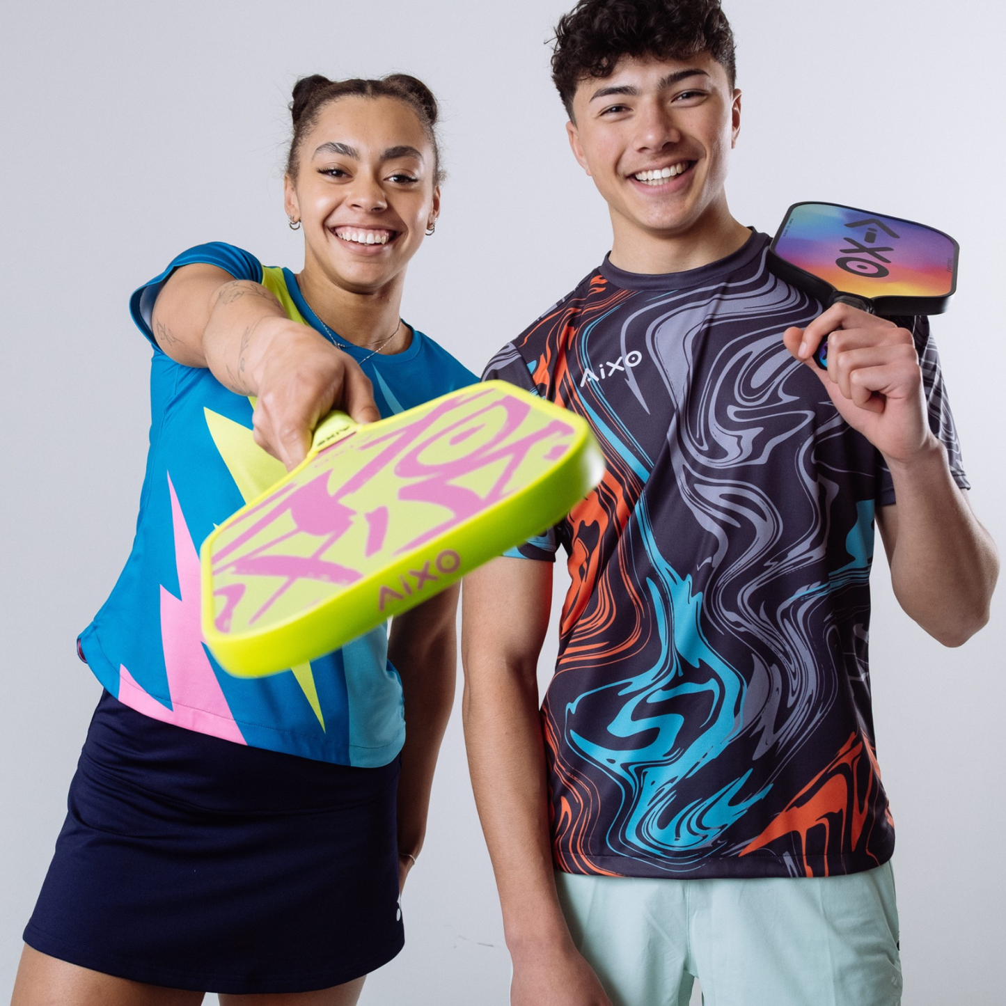 Aixo CP03 Ghost Series Neotag T700 Carbon Pickleball Paddle - Roesports
