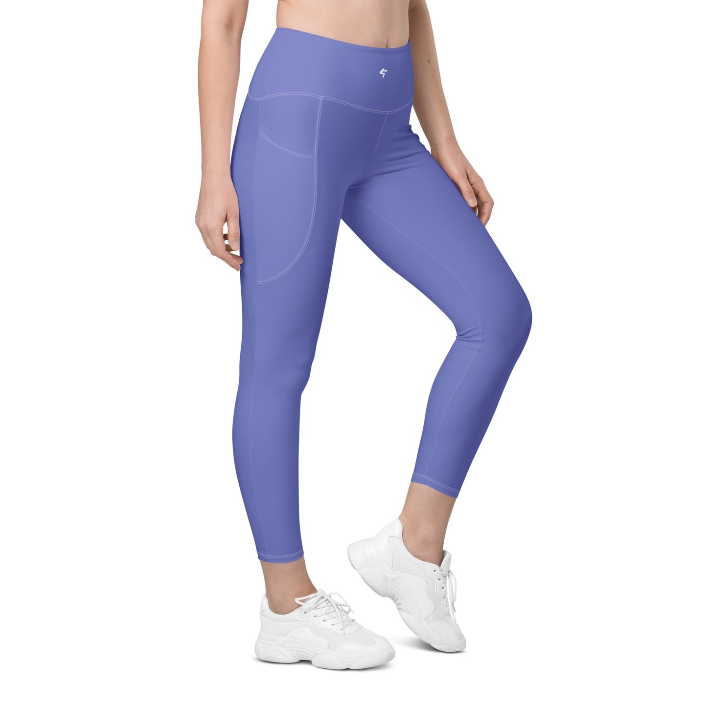 GymBumUK Slate Blue Pocket Leggings - Roesports