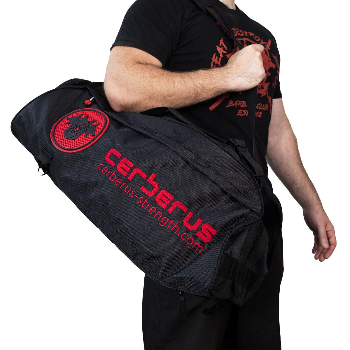 CERBERUS Gym Holdall - Durable and Spacious CERBERUS Gym Bag for All Your Workout Needs - roesports