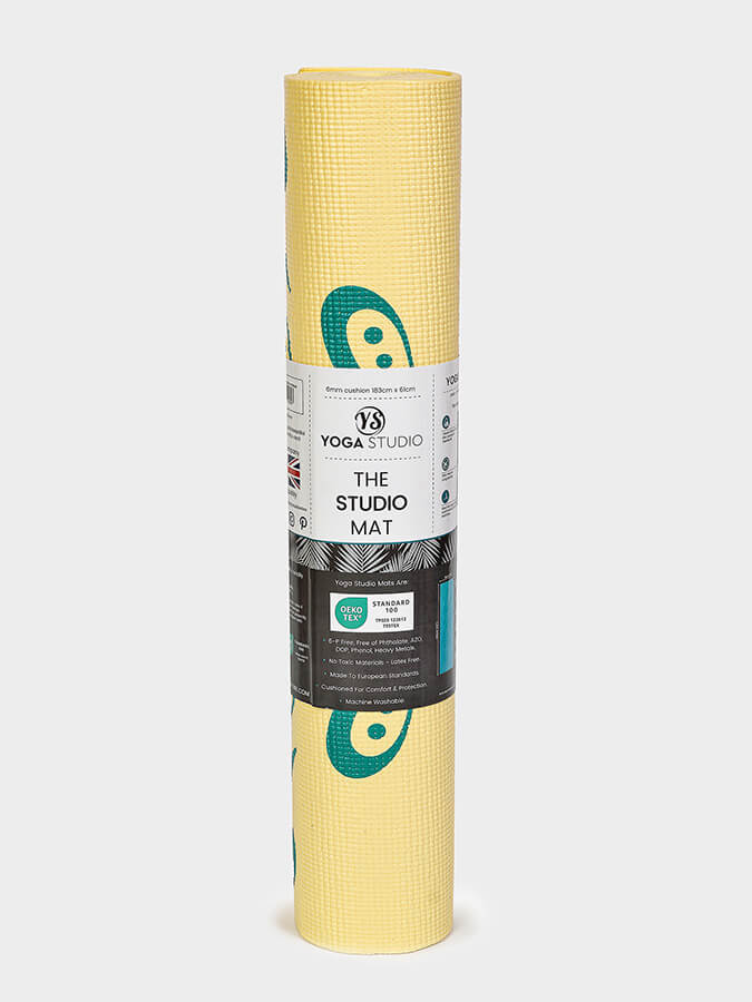 Yoga Studio Designed Sticky Yoga Mat 6mm - Roesports