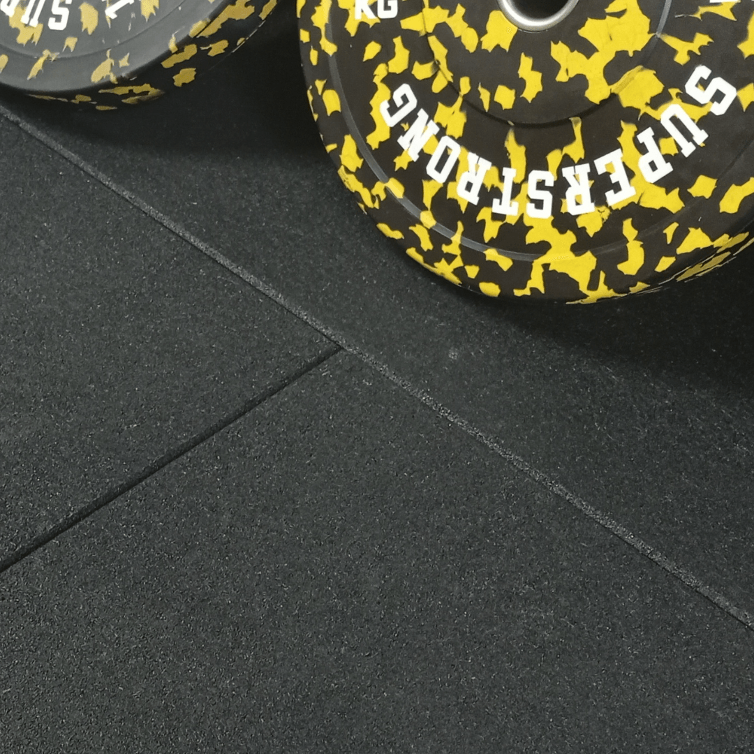 Acoustic Gym Tiles - 43mm Decibel Collection for Ultimate Gym Flooring - roesports