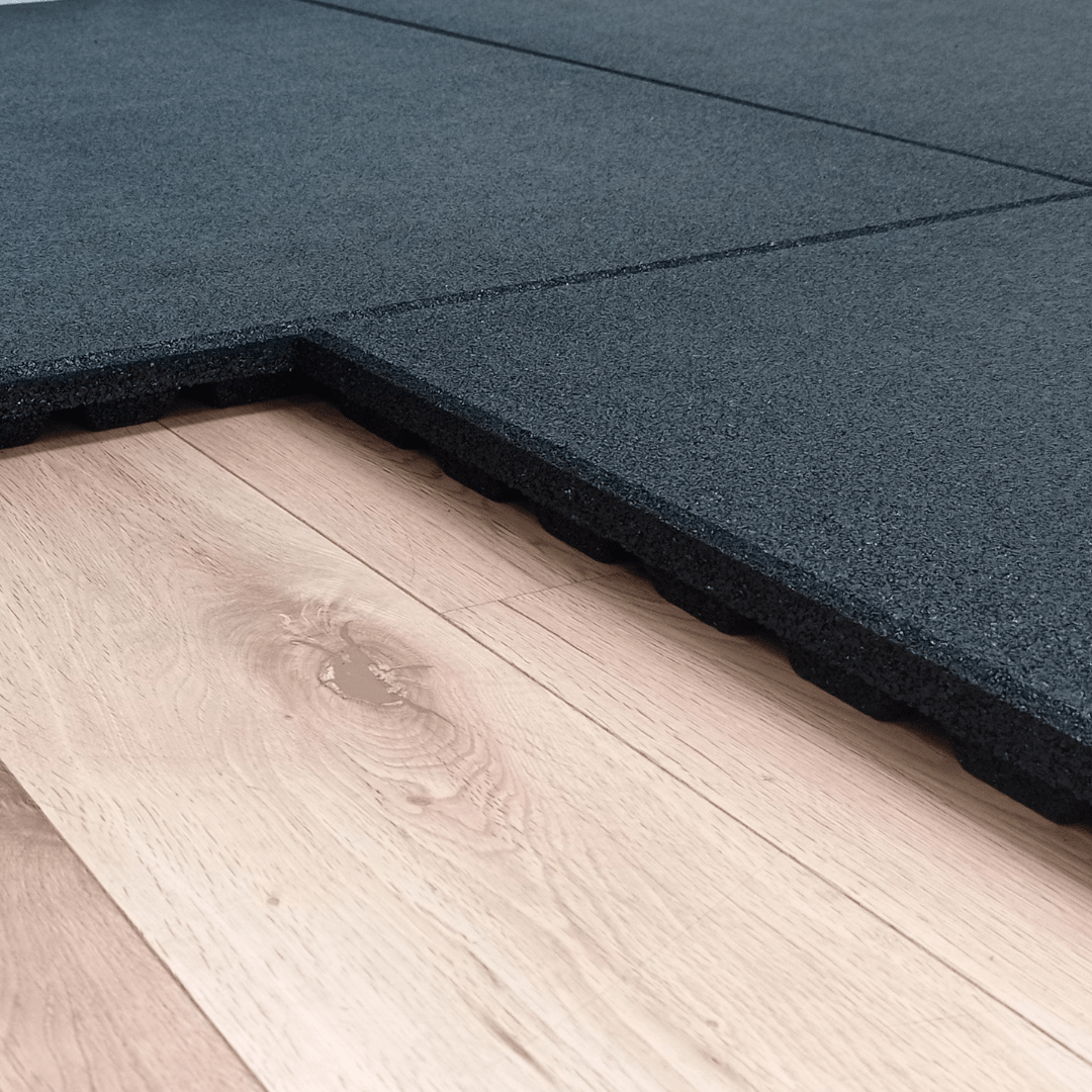 Acoustic Gym Tiles - 43mm Decibel Collection for Ultimate Gym Flooring - roesports