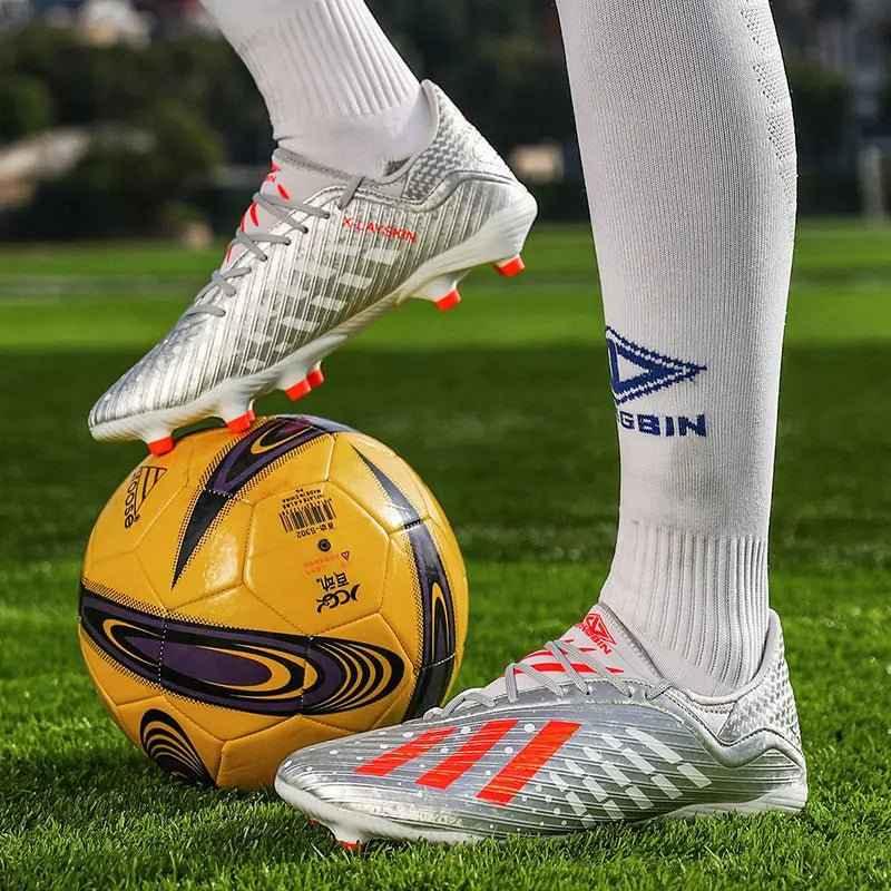Football Shoes Size 6 - Black | High-Quality & Stylish | Men's Soccer Gear - roesports