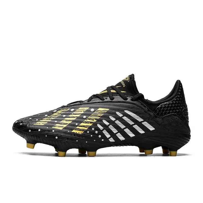 Football Shoes Size 6 - Black | High-Quality & Stylish | Men's Soccer Gear - roesports