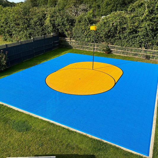 Full Size Korfball Court with Professional Markings - roesports