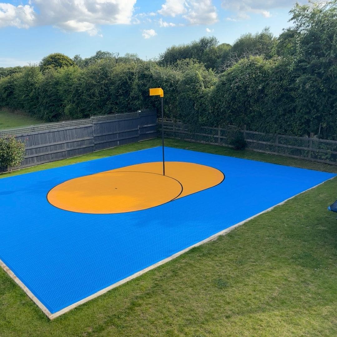 Full Size Korfball Court with Professional Markings - roesports