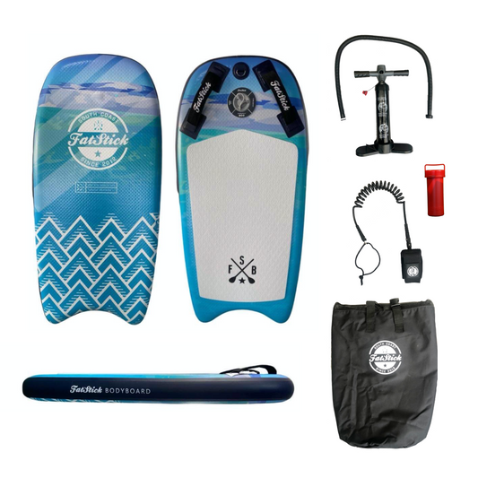 Inflatable 43" FatStick Body Board Package -