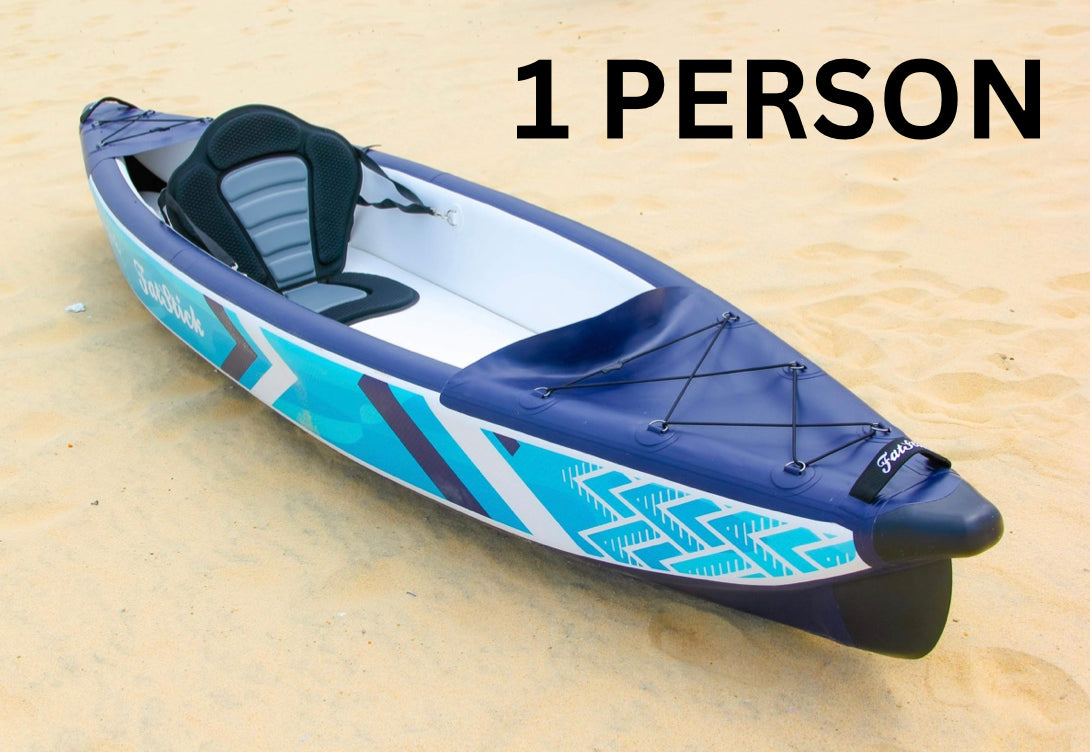Inflatable 1 & 2 Person Drop Stitch Kayak Package | Canoe | iKayak -