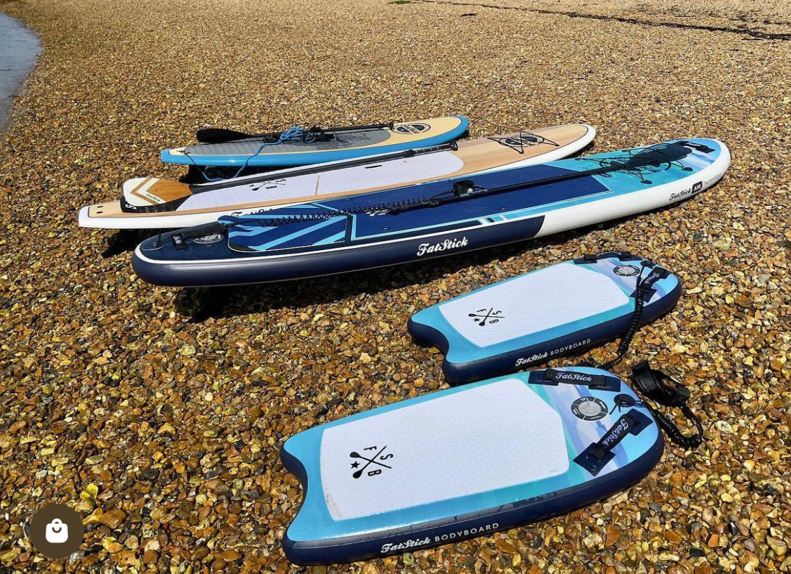 Inflatable 43" FatStick Body Board Package -