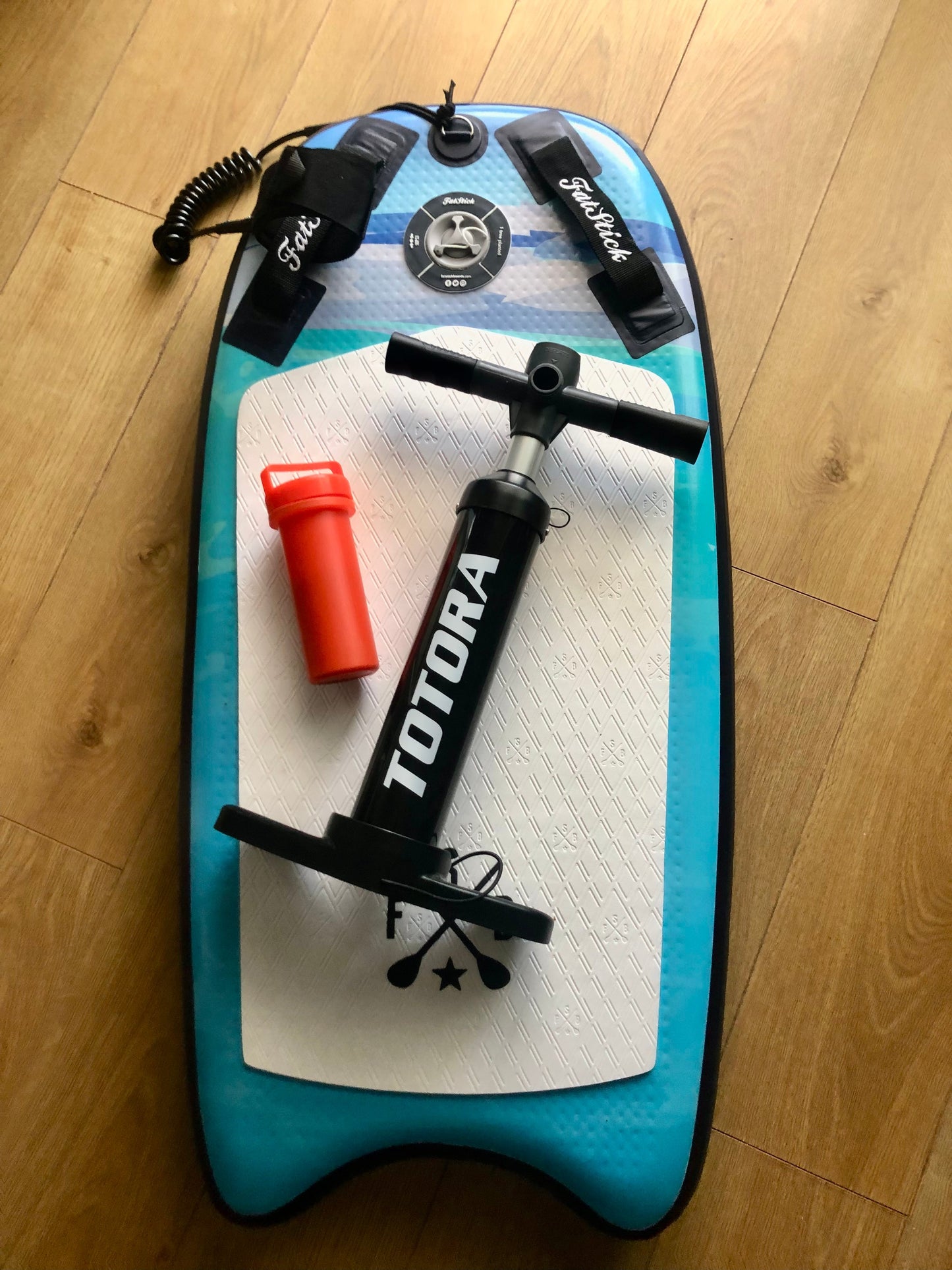 Inflatable 43" FatStick Body Board Package -