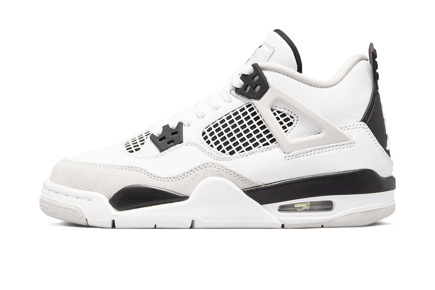 Air Jordan 4 Retro Military Black GS roesports