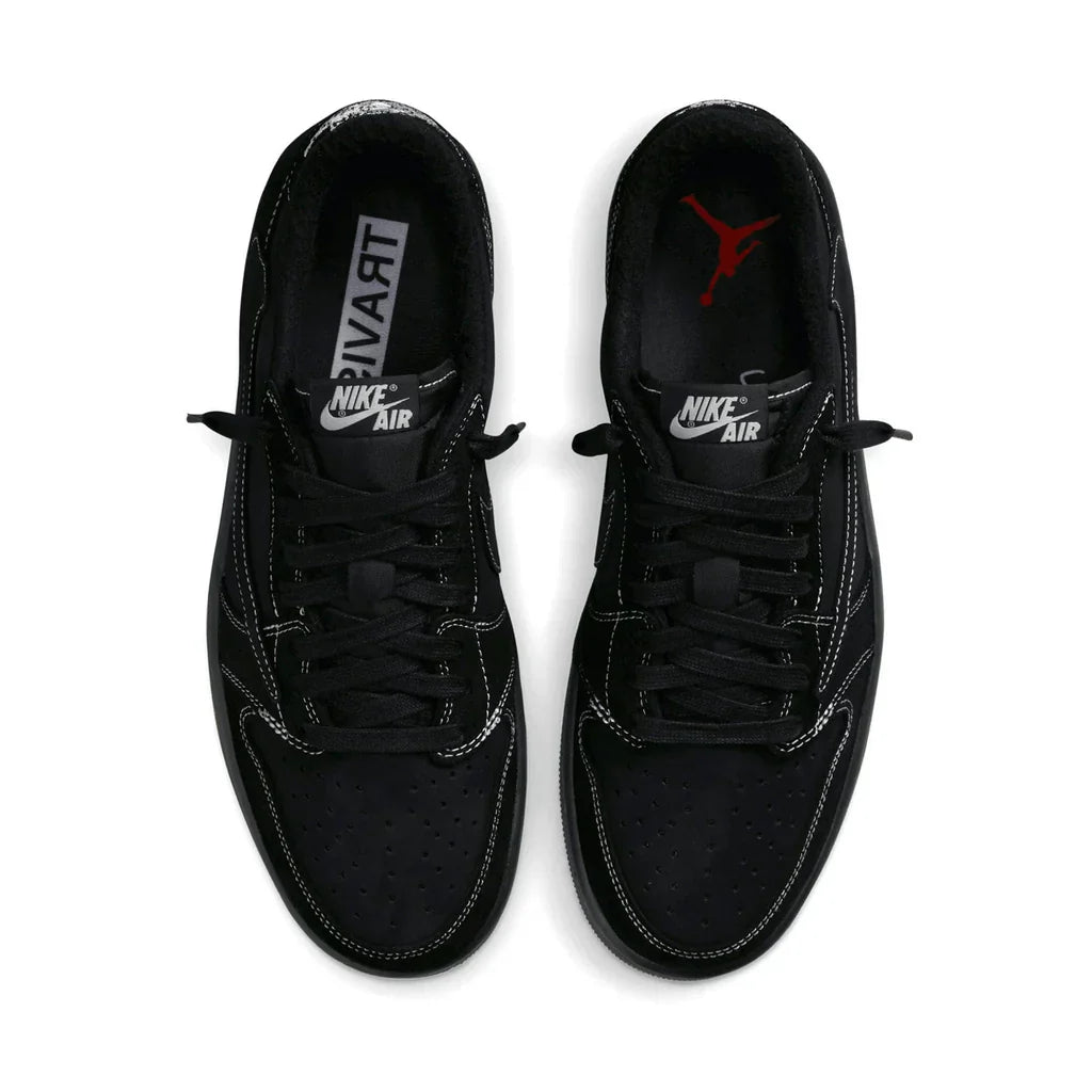 Travis Scott x Air Jordan 1 Low OG SP 'Black Phantom' roesports