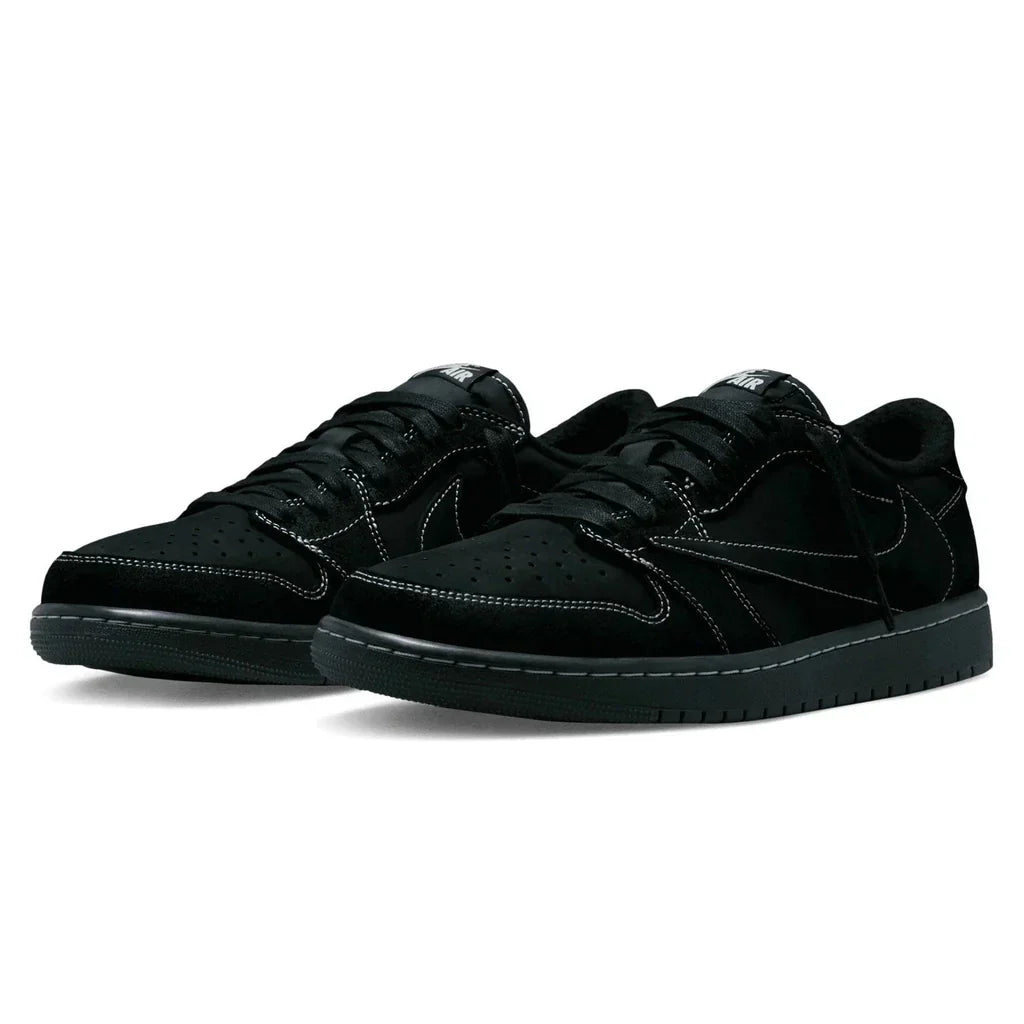 Travis Scott x Air Jordan 1 Low OG SP 'Black Phantom' roesports