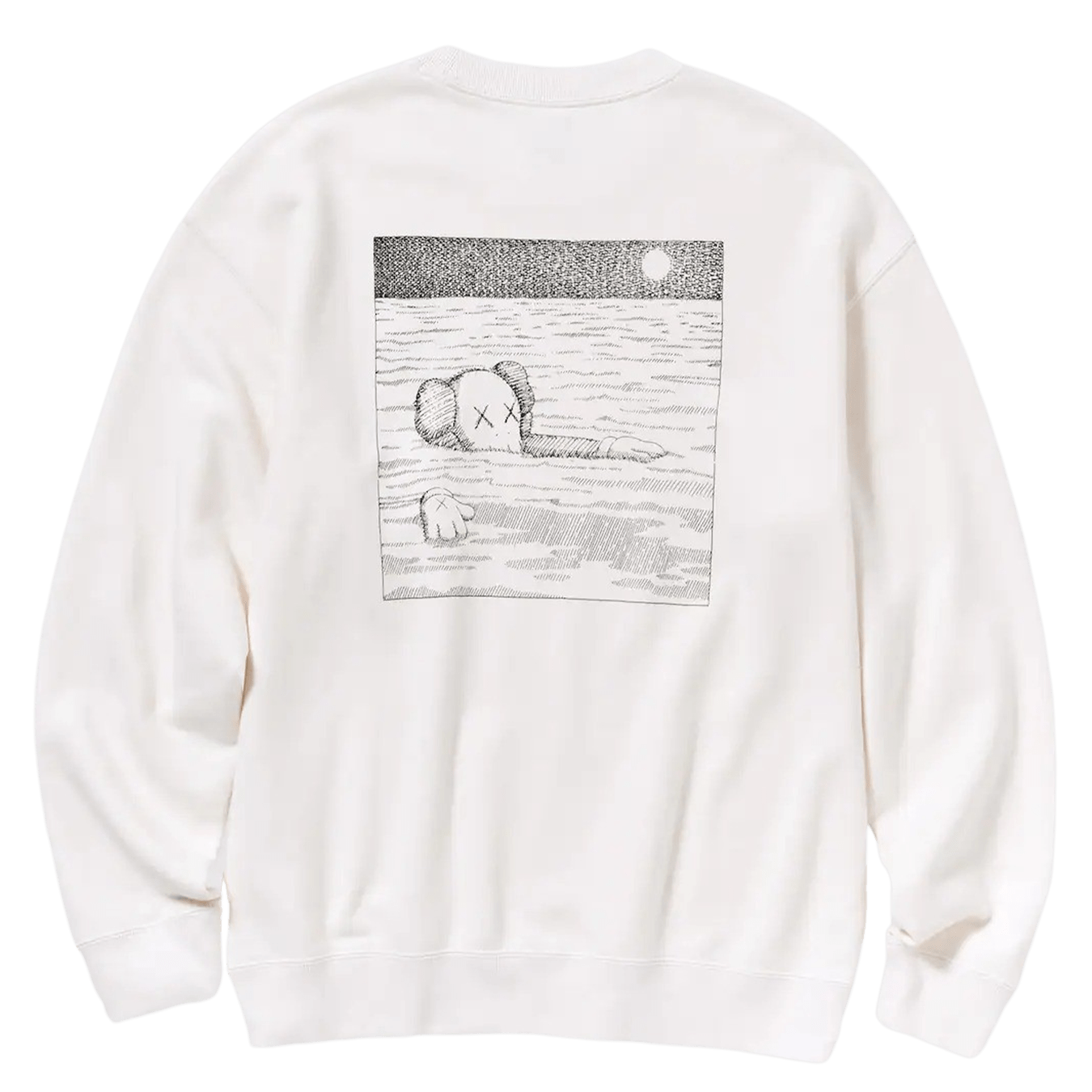 KAWS x UNIQLO UT Graphic Sweatshirt 'White'