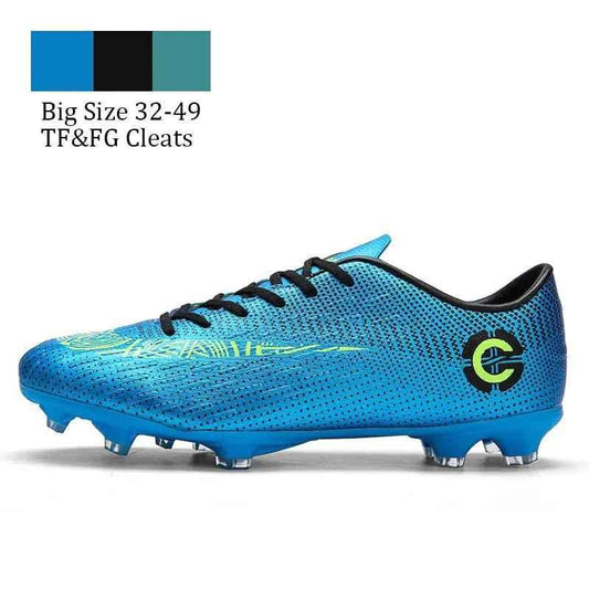 Men Cleats Sports Football Boots and Kids Soccer Shoes - Roesports