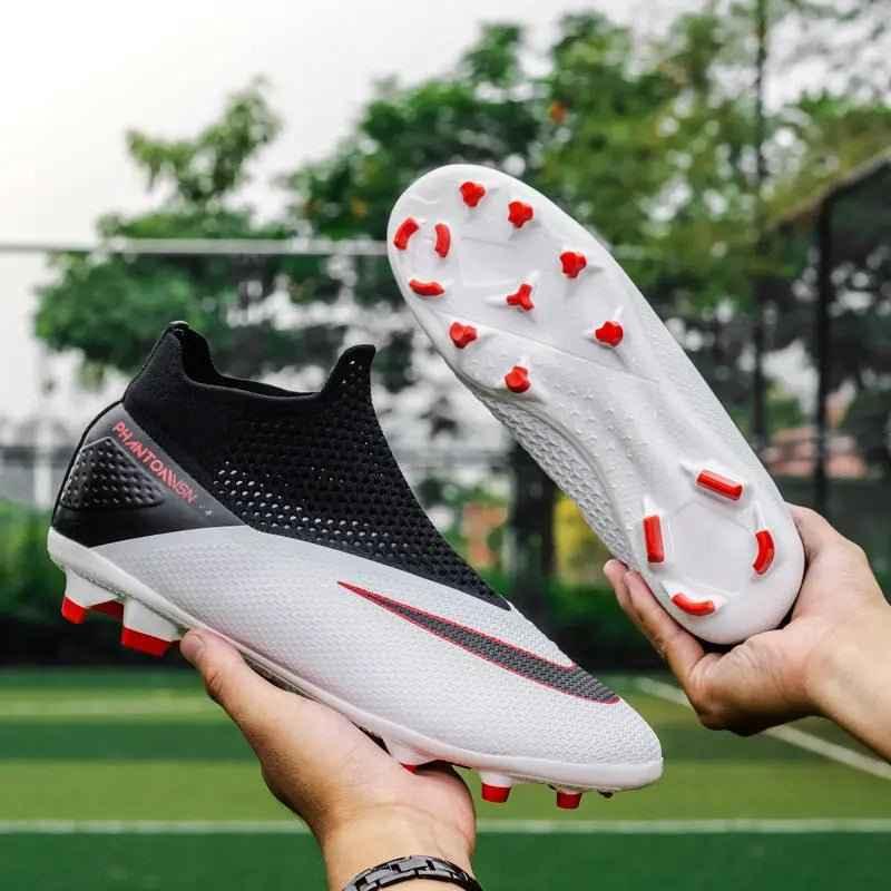 Men Sports Shoes High Quality Soccer Shoes FG Type Professional Training Football Shoes Soccer Boots for Men - Roesports