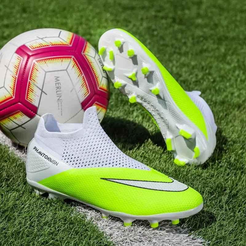 Men Sports Shoes High Quality Soccer Shoes FG Type Professional Training Football Shoes Soccer Boots for Men - Roesports