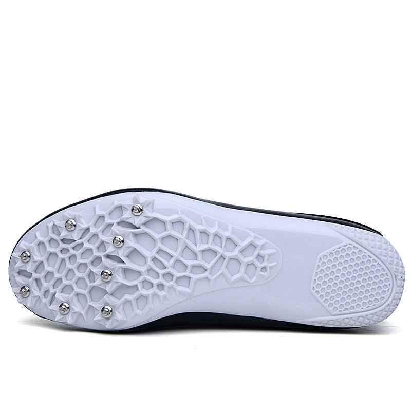 Men Track Field Shoes Women Spikes Sneakers Athlete Running Training Shoes Lightweight Match Spike Sport Shoes Zapatos Size 45 - Roesports