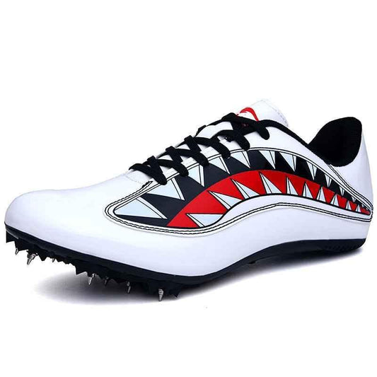 Men Track Field Shoes Women Spikes Sneakers Athlete Running Training Shoes Lightweight Match Spike Sport Shoes Zapatos Size 45 - Roesports