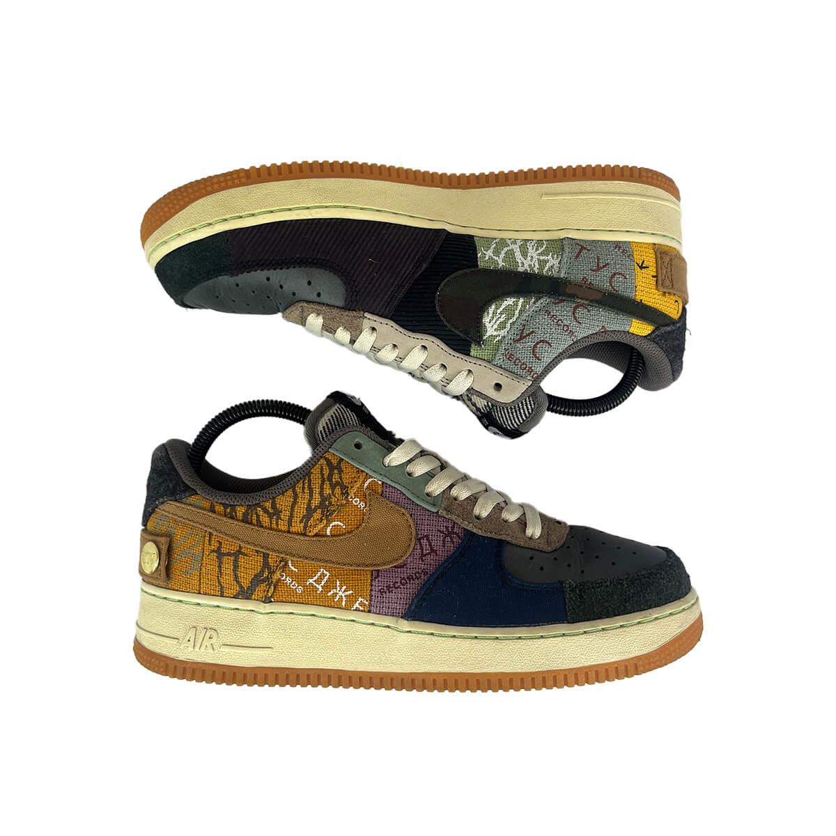 Nike Air Force 1 Low 'Travis Scott Cactus Jack' UK7 roesports