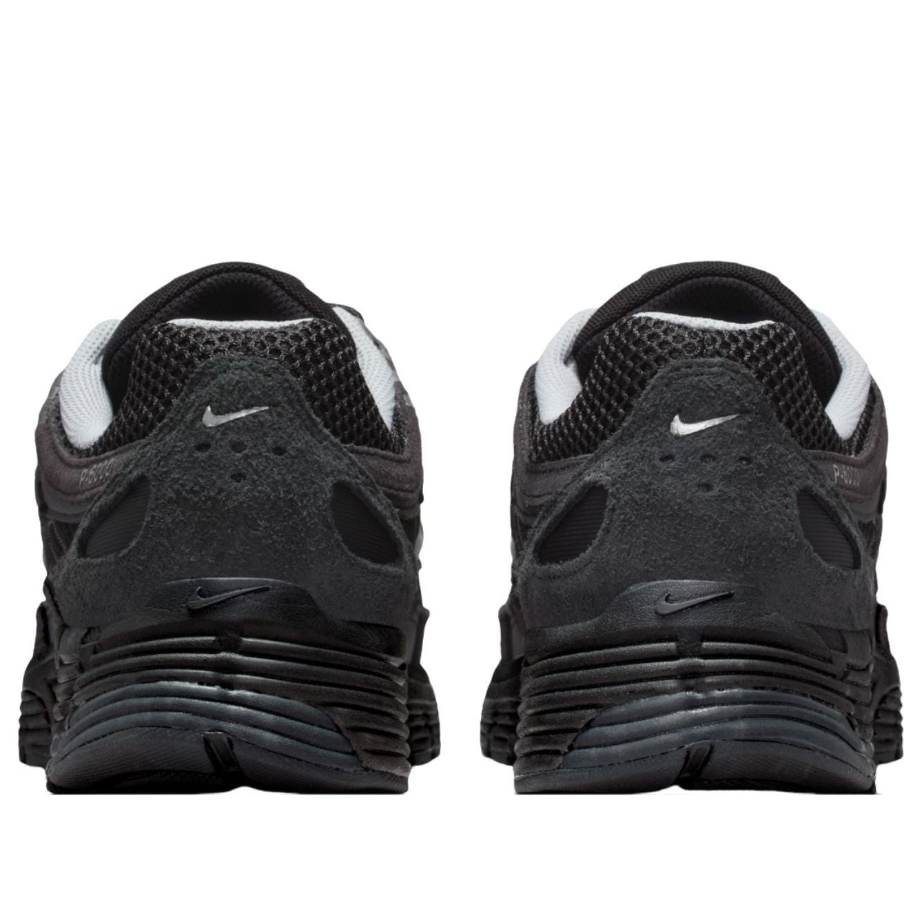 Nike P-6000 Suede Anthracite Black Chrome Metallic Silver roesports