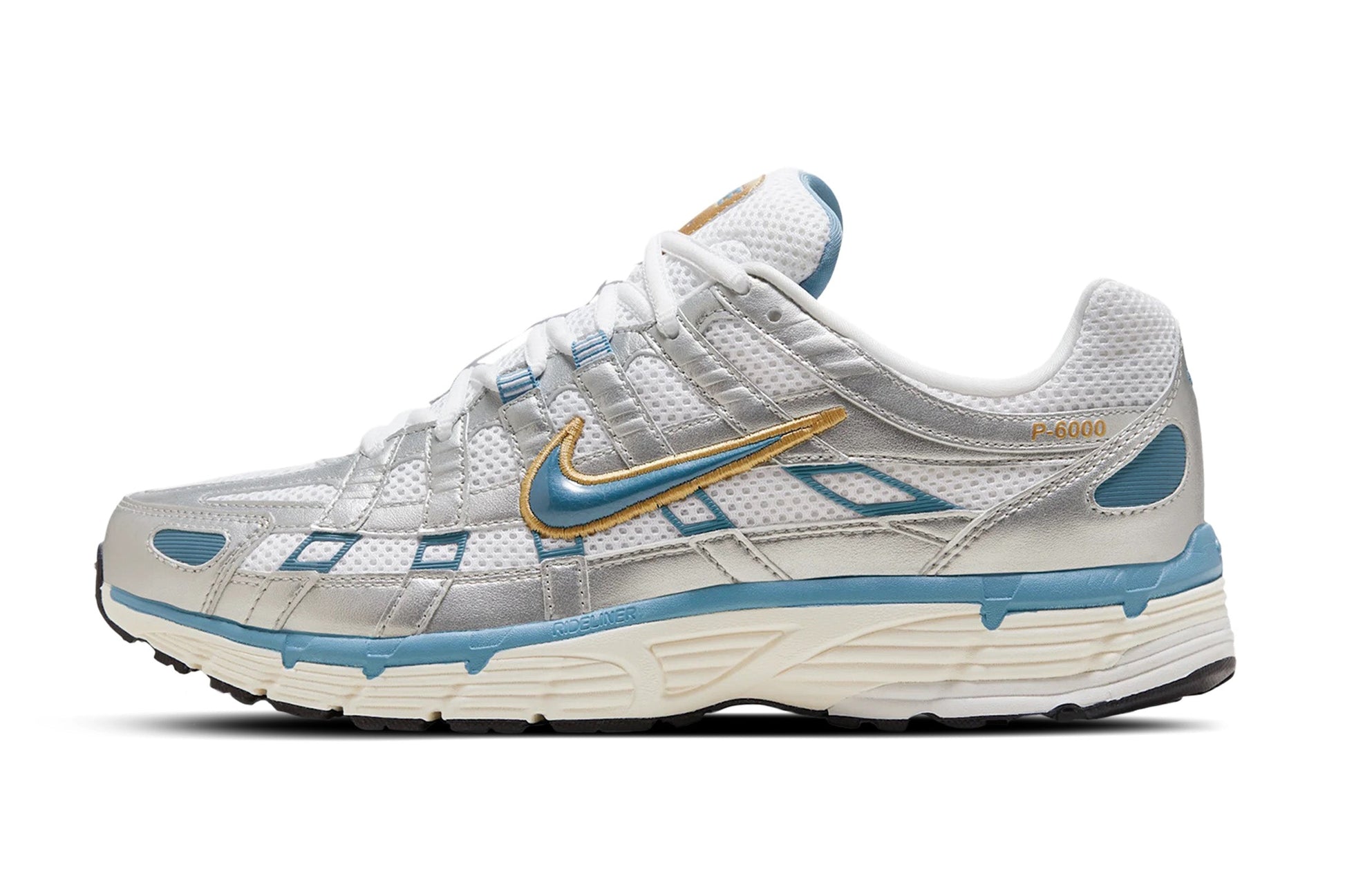 Nike P-6000 Metallic Silver Aegean Storm roesports