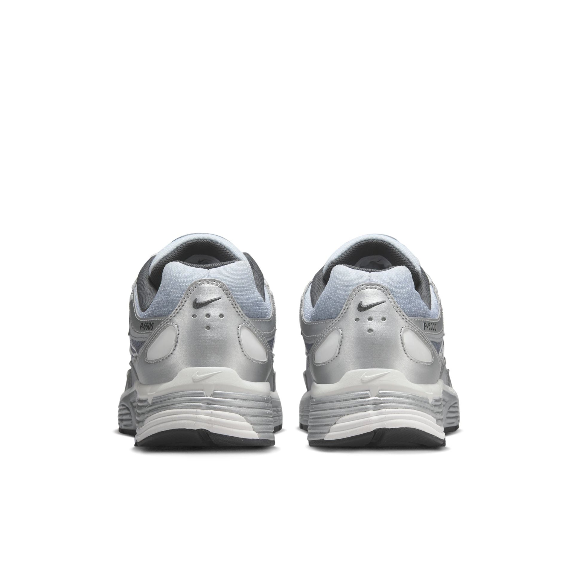 Nike P-6000 Metallic Silver Summit White-Wolf Grey roesports