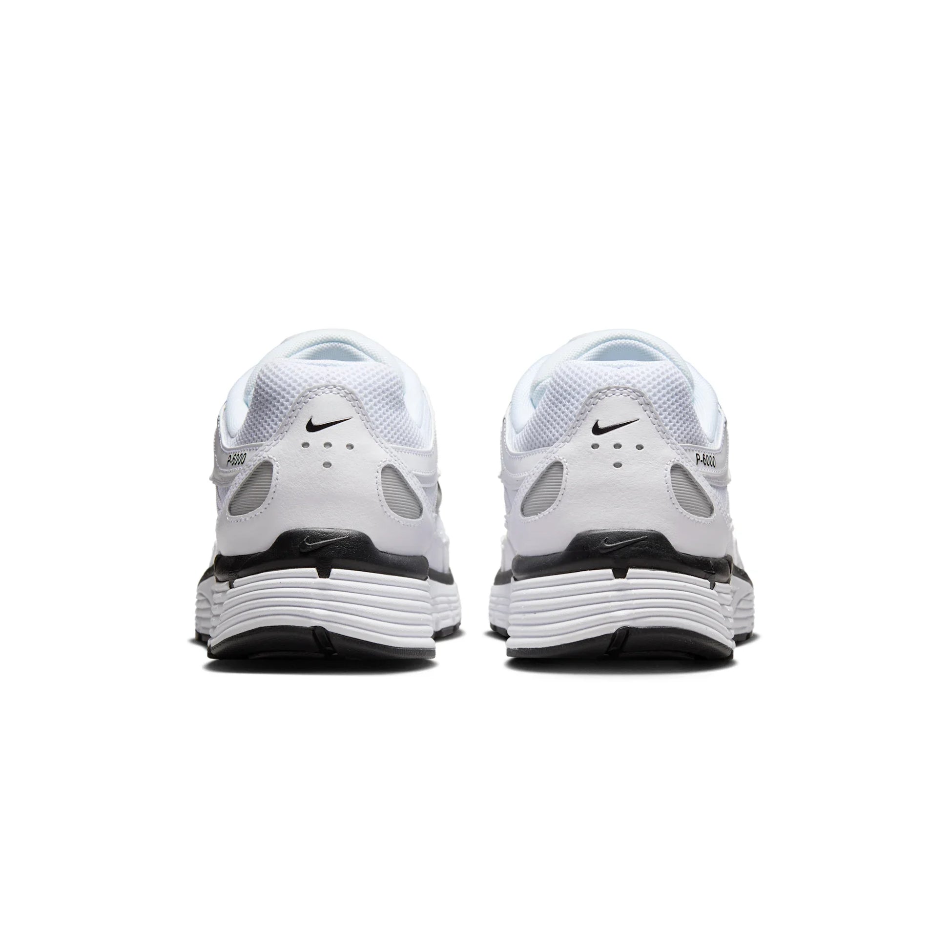 Nike P-6000 White Metallic Silver Black roesports