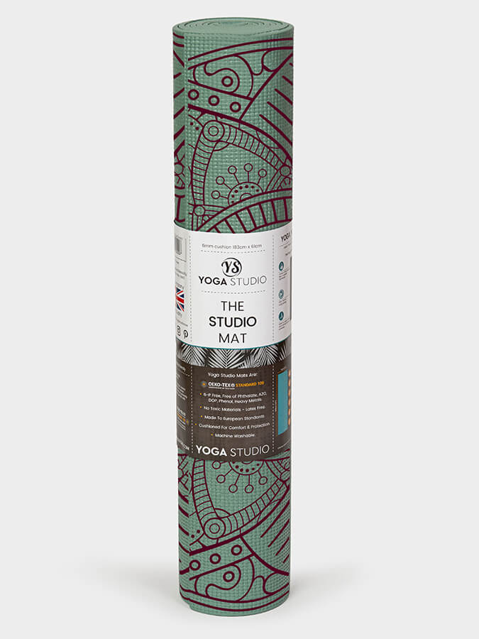 Yoga Studio Designed Sticky Yoga Mat 6mm - Roesports
