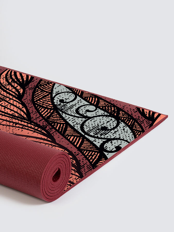 Yoga Studio Designed Sticky Yoga Mat 6mm - Roesports