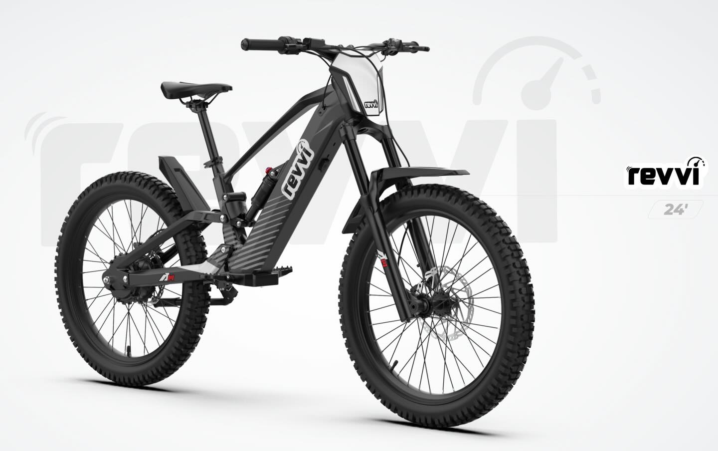 New Revvi 24" Electric Bike - High-Performance E-Bike for Adults and Kids - roesports