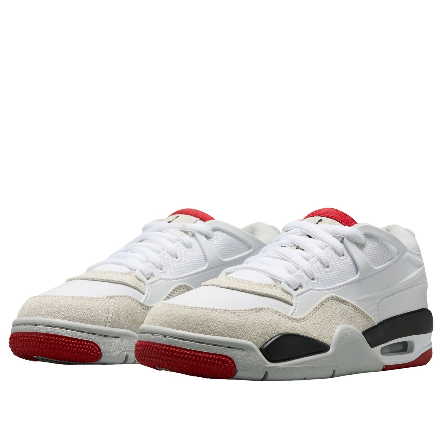 Air Jordan 4 RM White Black Varsity Red GS roesports