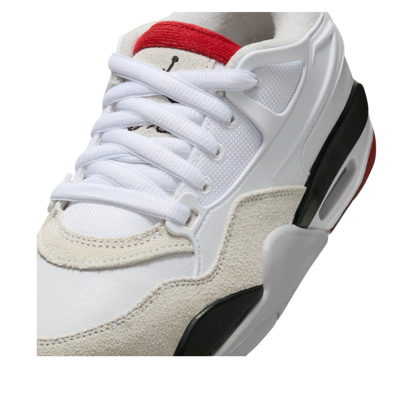Air Jordan 4 RM White Black Varsity Red GS roesports